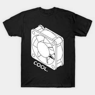 Cool Fan Mechanical Engineer 3D Printer Maker T-Shirt